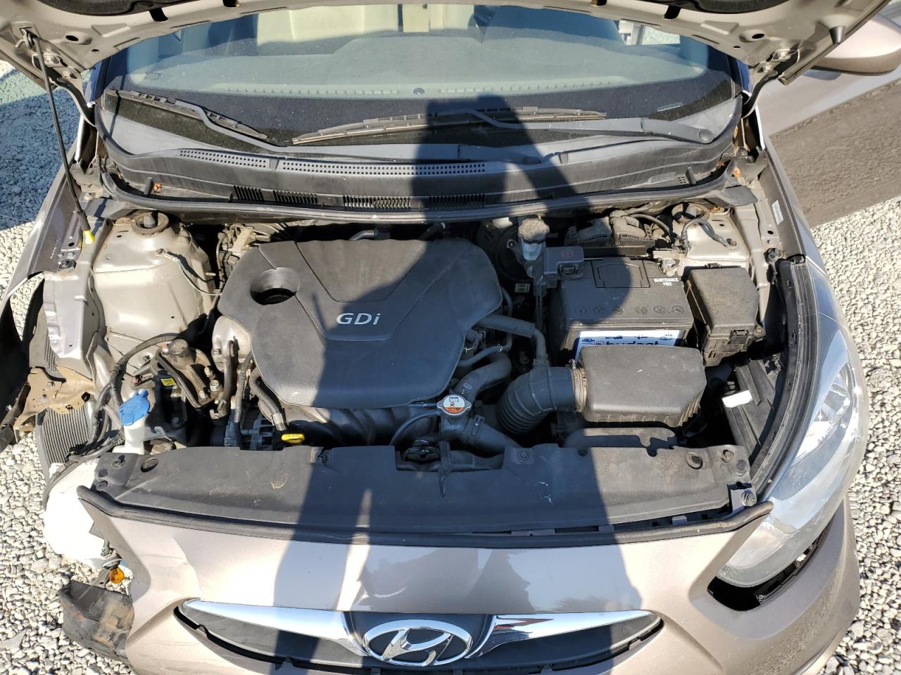 2014 Hyundai Accent Gls VIN: KMHCT4AE0EU707231 Lot: 62633424