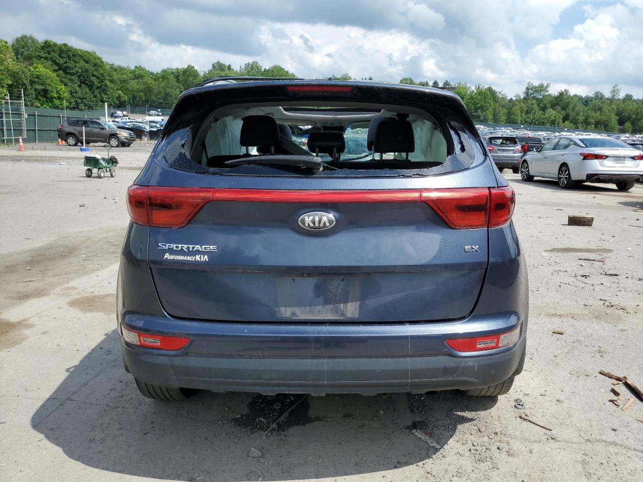 2017 Kia Sportage Ex VIN: KNDPNCAC4H7294614 Lot: 57968394