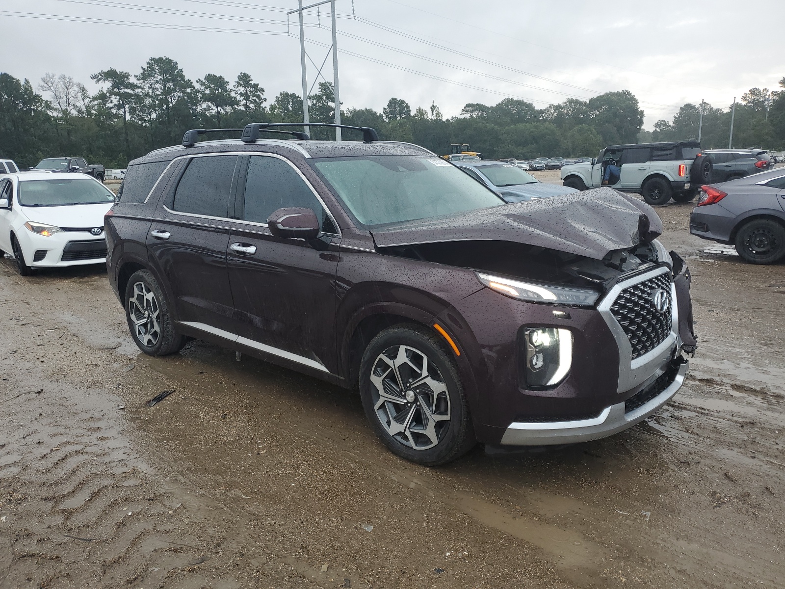 KM8R74HE2MU320862 2021 Hyundai Palisade Calligraphy