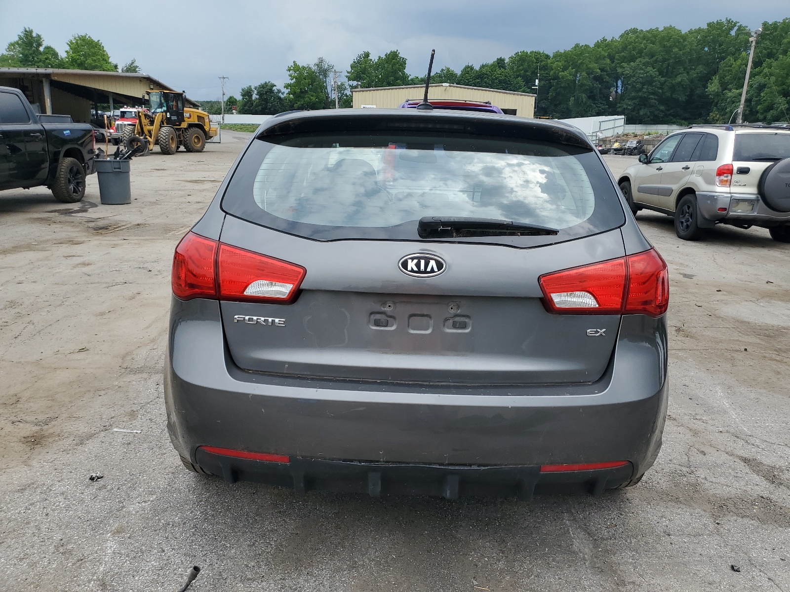 KNAFU5A21D5727925 2013 Kia Forte Ex