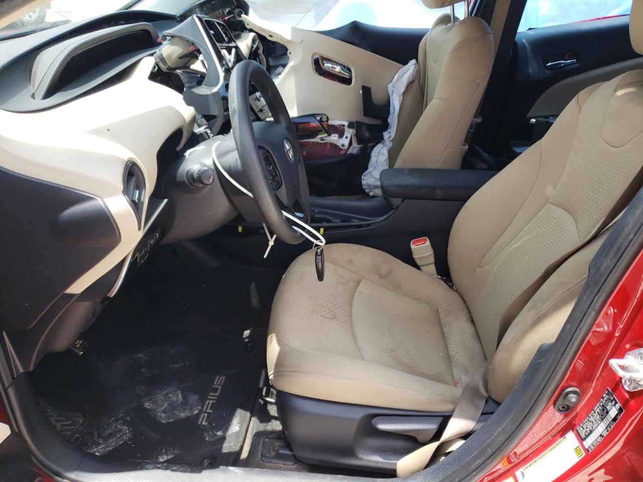 2020 Toyota Prius L VIN: JTDKARFUXL3105040 Lot: 64661234