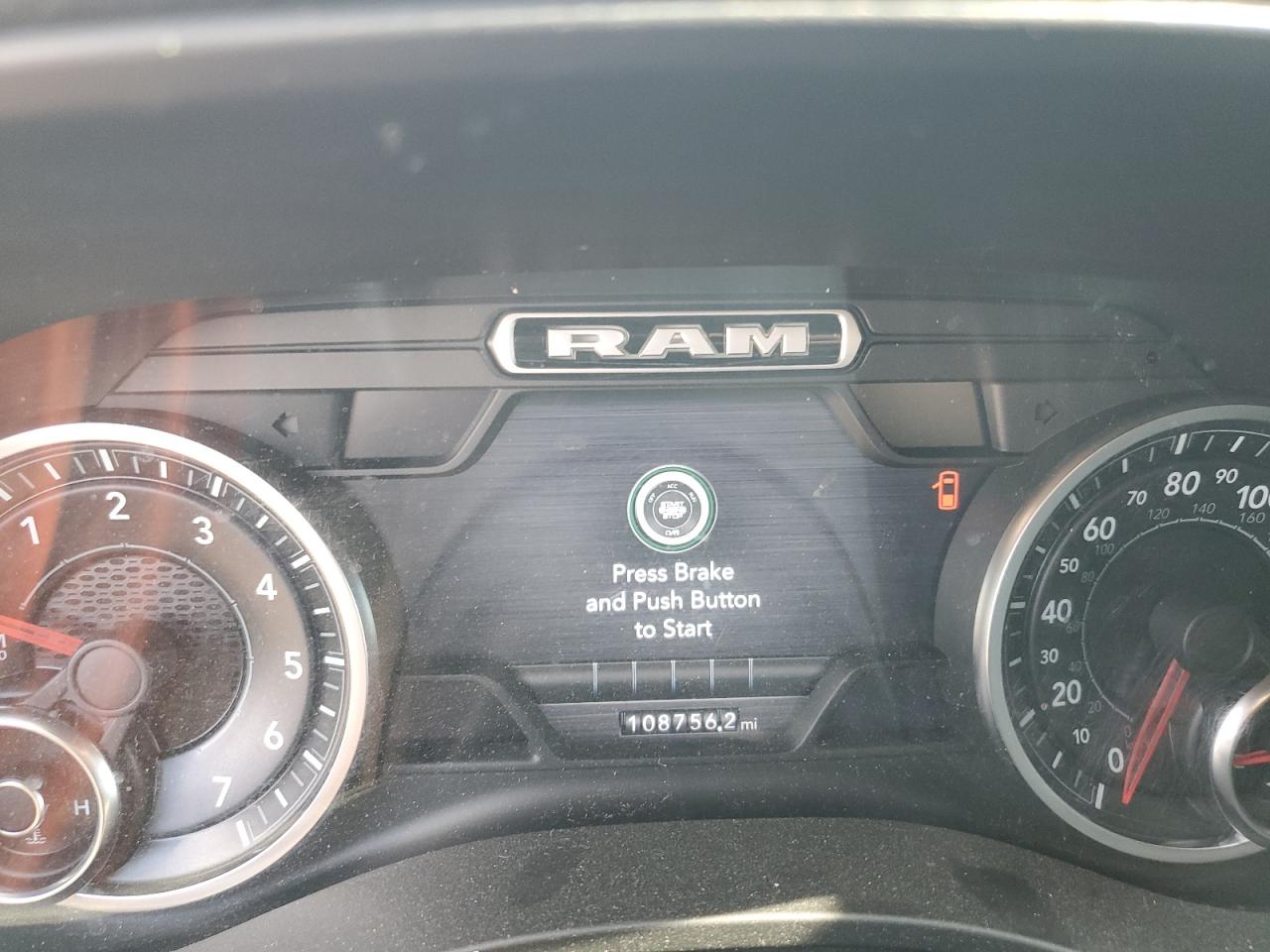 2019 Ram 1500 Big Horn/Lone Star VIN: 1C6RREFT0KN596672 Lot: 62059184