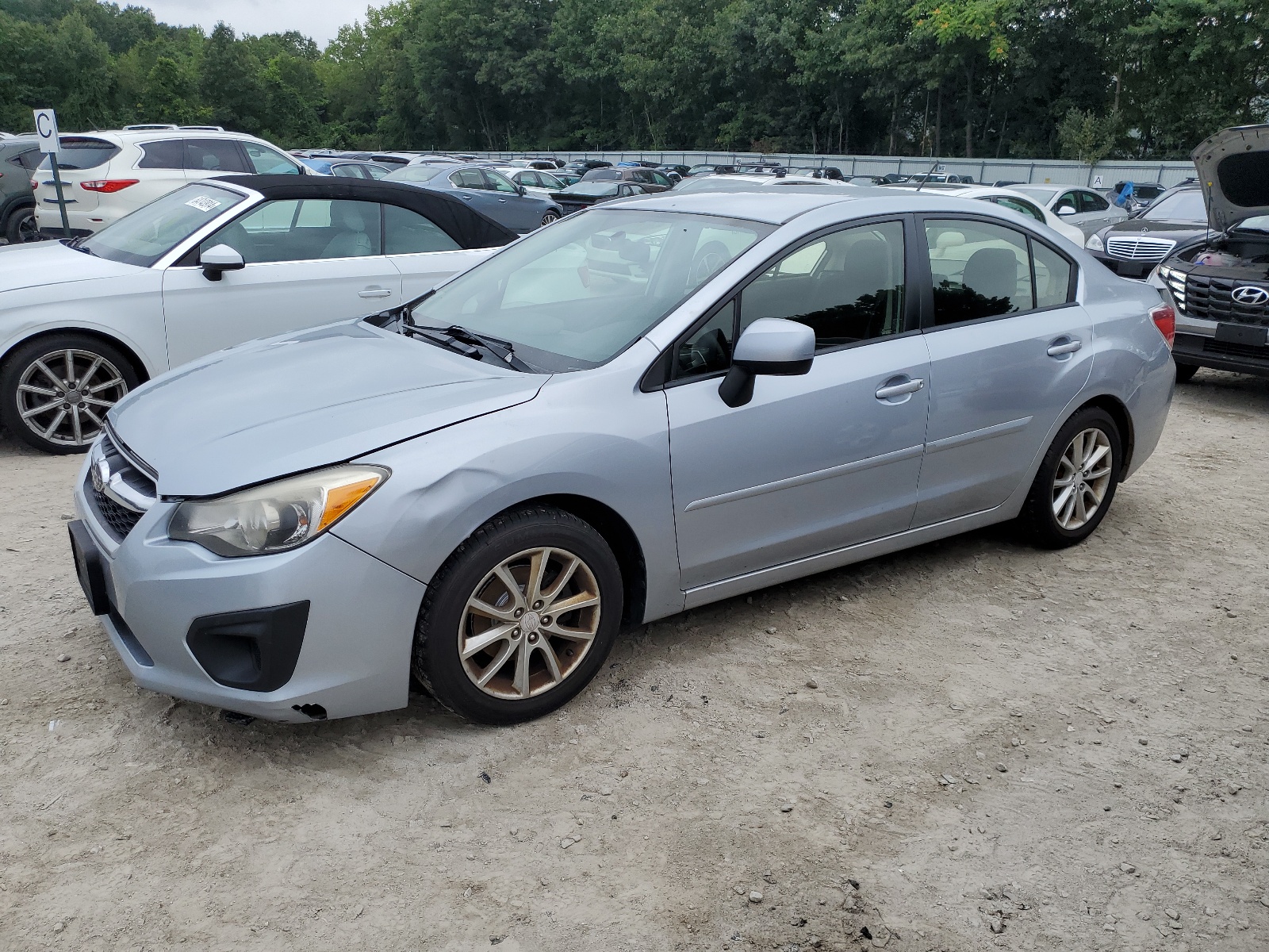 2014 Subaru Impreza Premium vin: JF1GJAC65EH006313