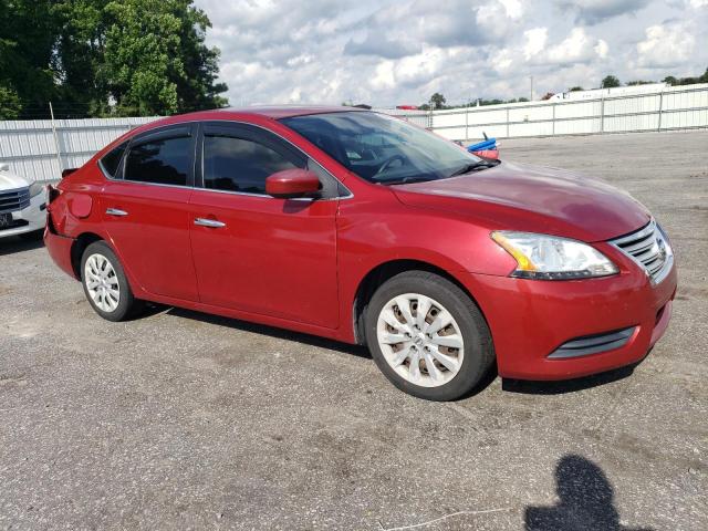  NISSAN SENTRA 2013 Czerwony