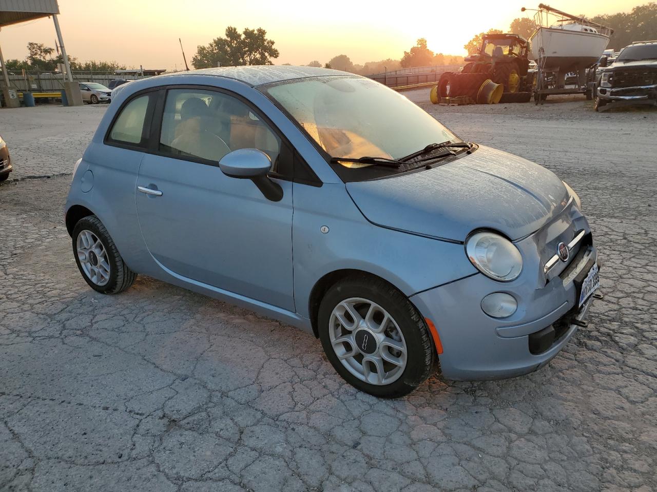 2013 Fiat 500 Pop VIN: 3C3CFFAR5DT714635 Lot: 63874004