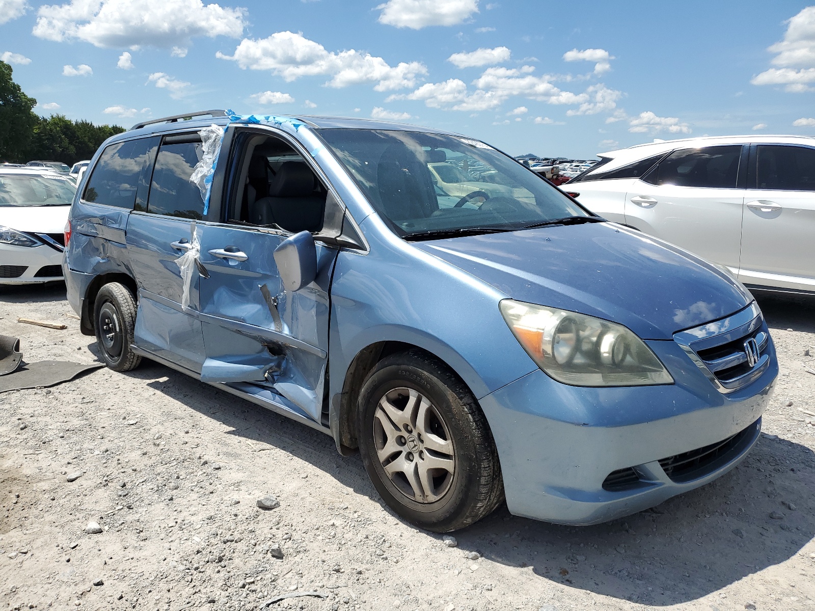 5FNRL38675B090572 2005 Honda Odyssey Exl