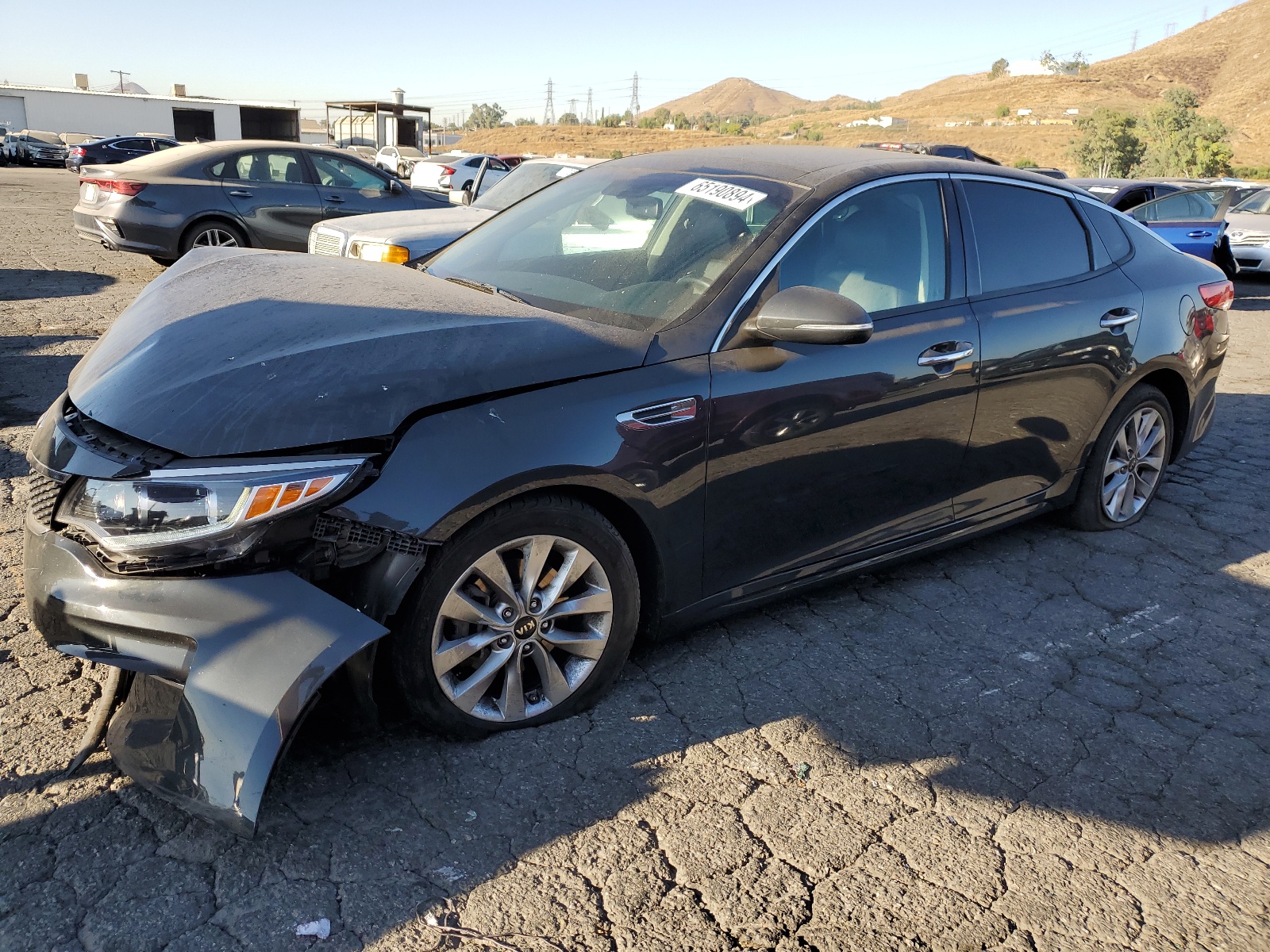 2016 Kia Optima Ex vin: 5XXGU4L35GG096359