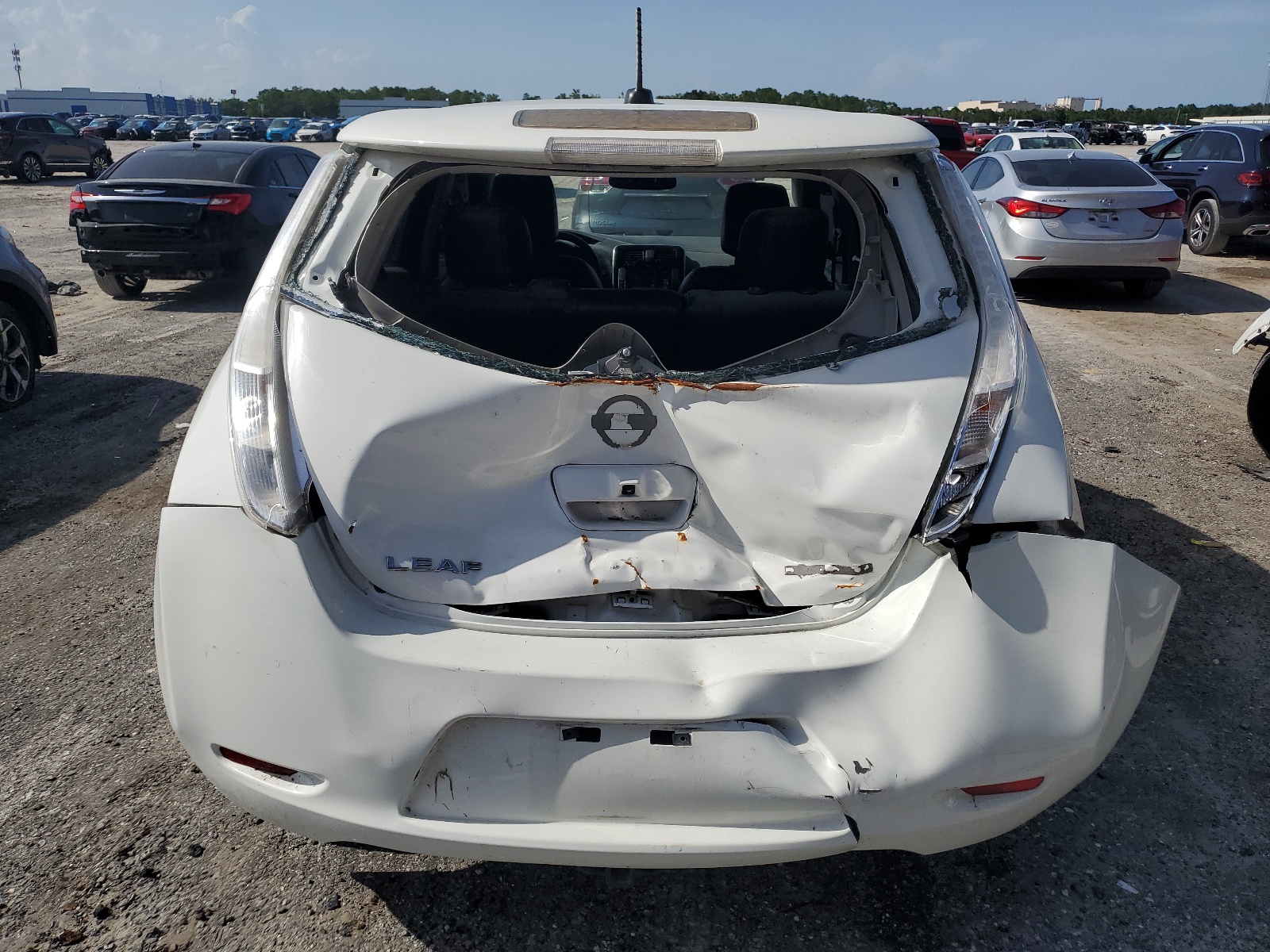 2015 Nissan Leaf S vin: 1N4AZ0CP5FC317577