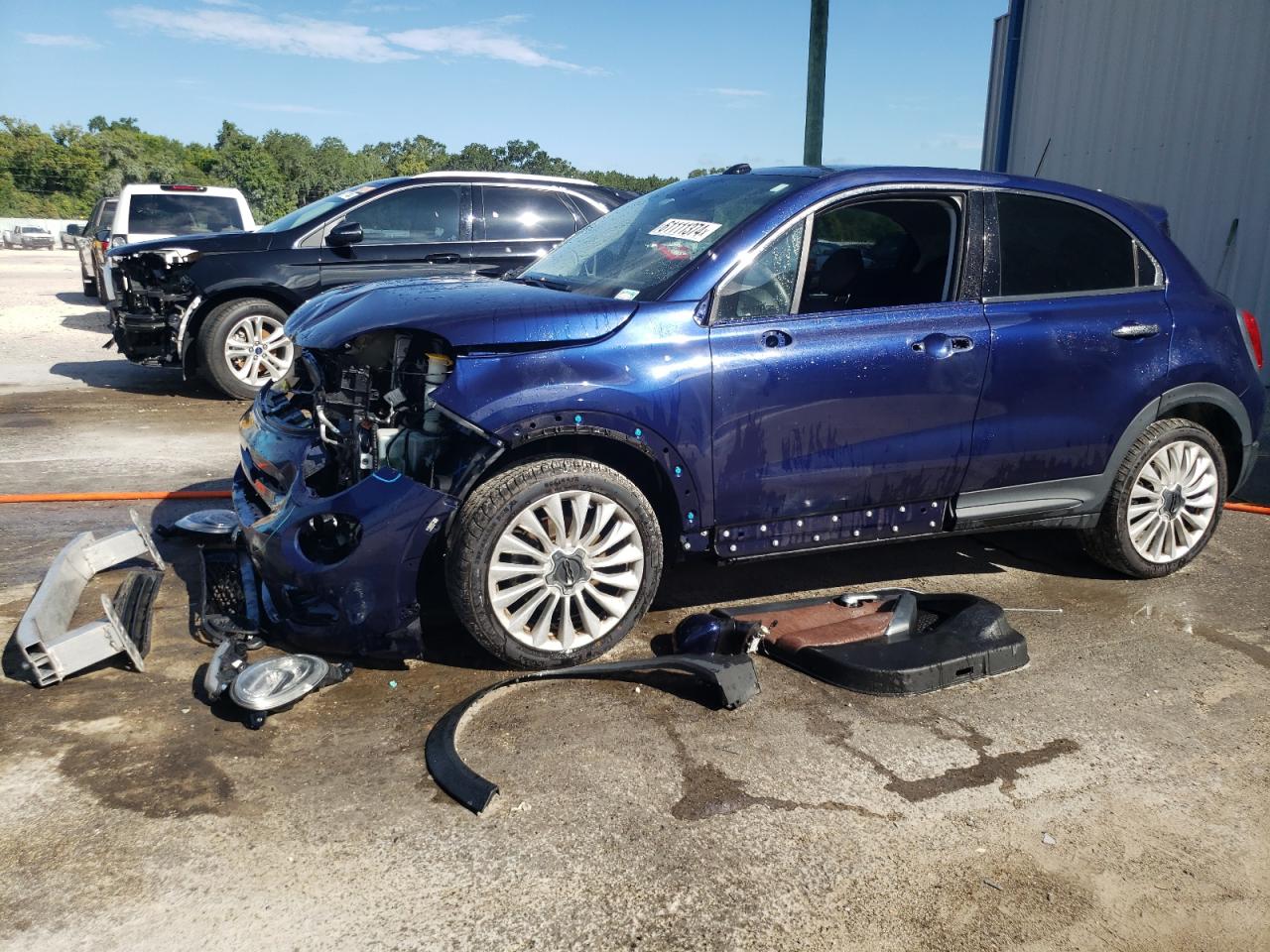 2016 Fiat 500X Lounge VIN: ZFBCFXDT0GP390241 Lot: 61111374