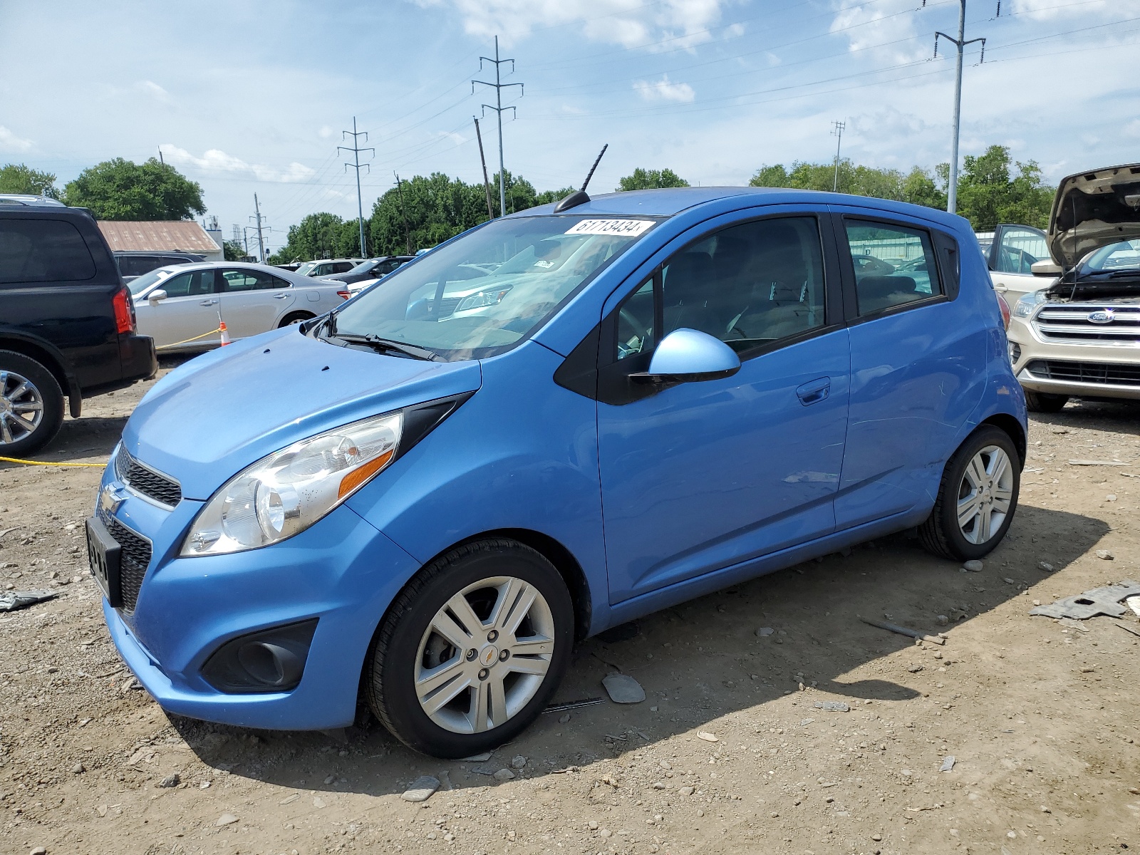 2015 Chevrolet Spark 1Lt vin: KL8CD6S92FC718715