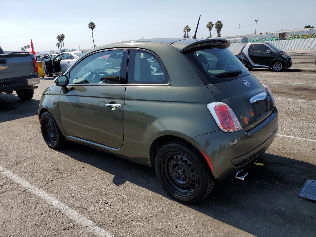 2015 Fiat 500 Pop VIN: 3C3CFFAR5FT624887 Lot: 62146154