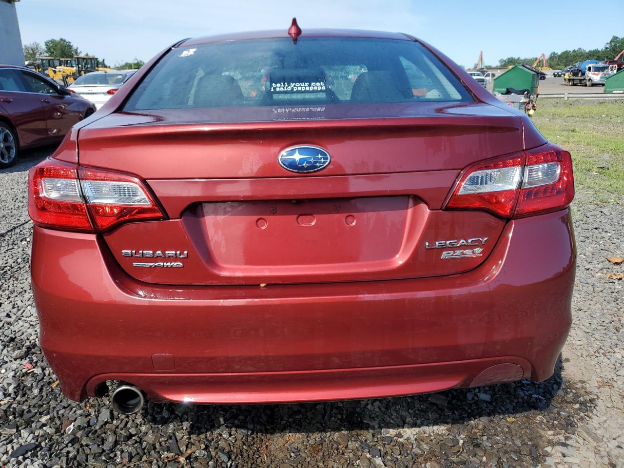 2016 Subaru Legacy 2.5I Limited VIN: 4S3BNAL65G3004196 Lot: 64582354