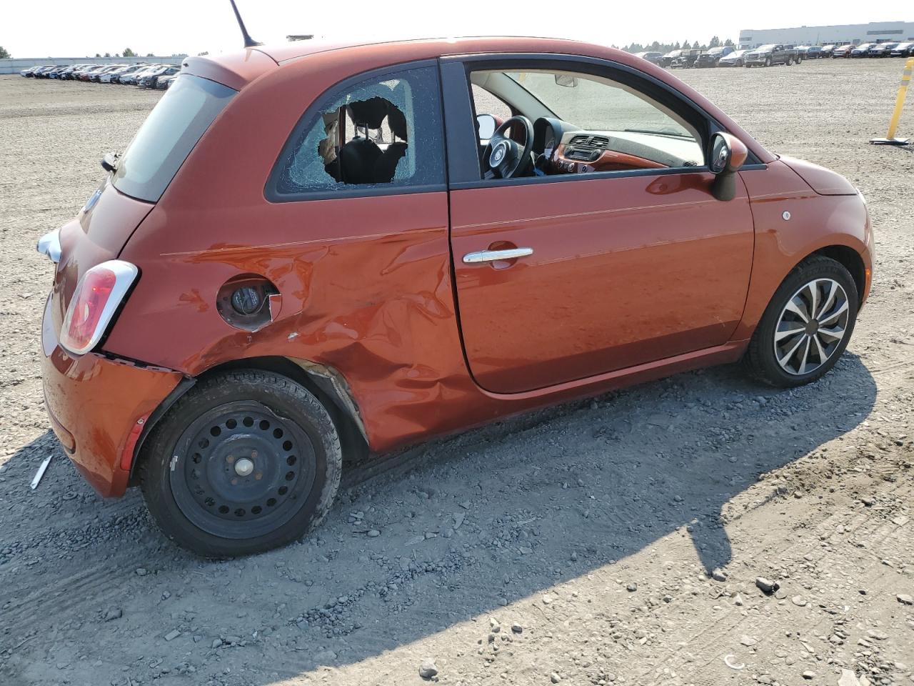 2012 Fiat 500 Pop VIN: 3C3CFFAR8CT380535 Lot: 65051384