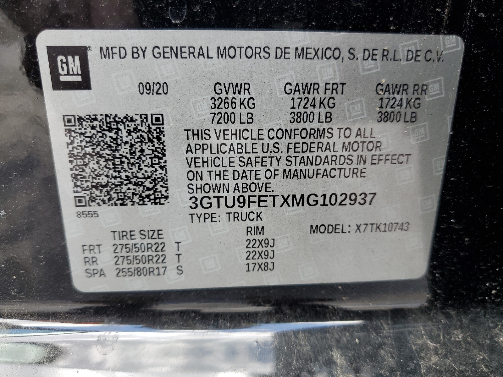 3GTU9FETXMG102937 2021 GMC Sierra K1500 Denali