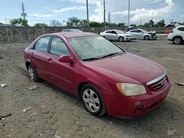 2006 Kia Spectra Lx VIN: KNAFE121X65326159 Lot: 63615714