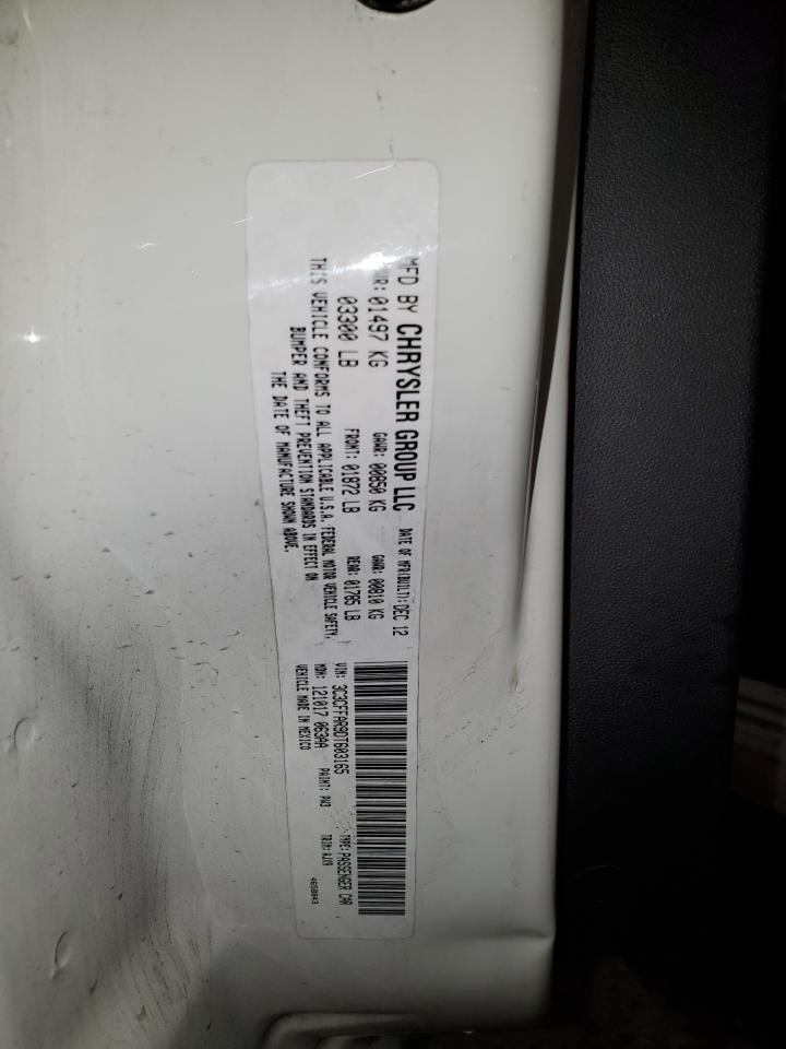 2013 Fiat 500 Pop VIN: 3C3CFFAR9DT603165 Lot: 62124134