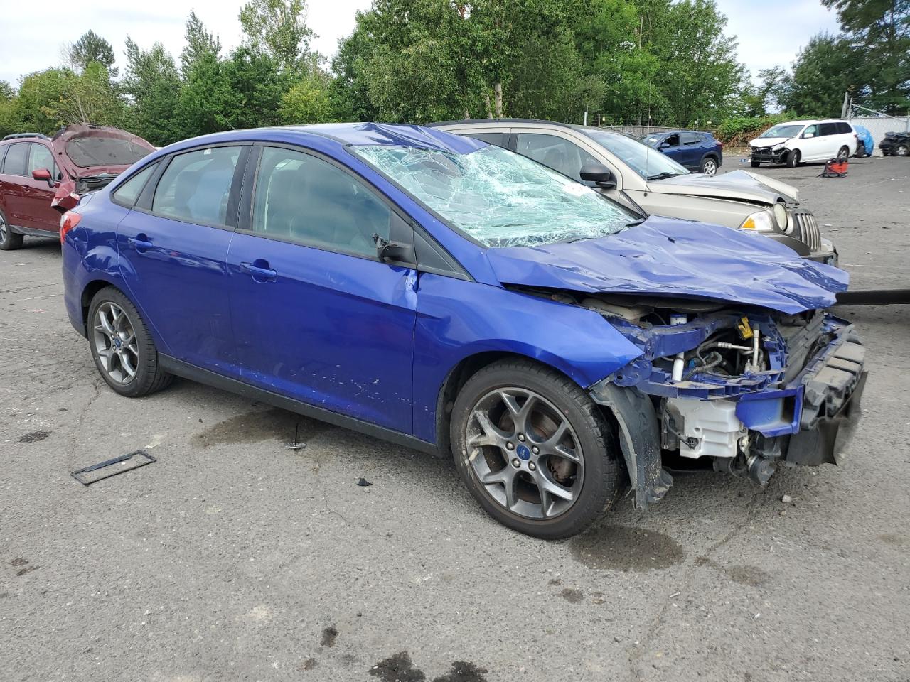 VIN 1FADP3F2XDL145564 2013 FORD FOCUS no.4