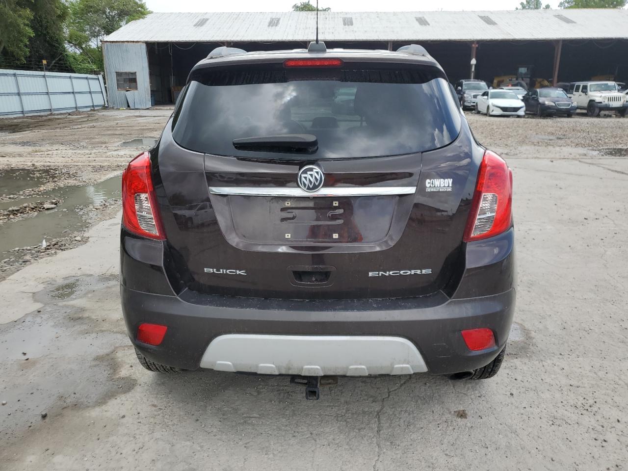 2015 BUICK ENCORE with SIDE damage, VIN KL4CJASB8FB111725