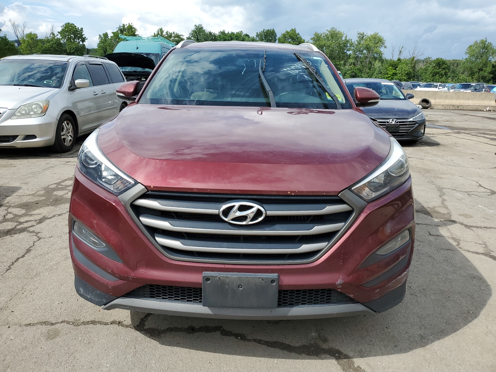 2016 Hyundai Tucson Limited vin: KM8J3CA29GU160440