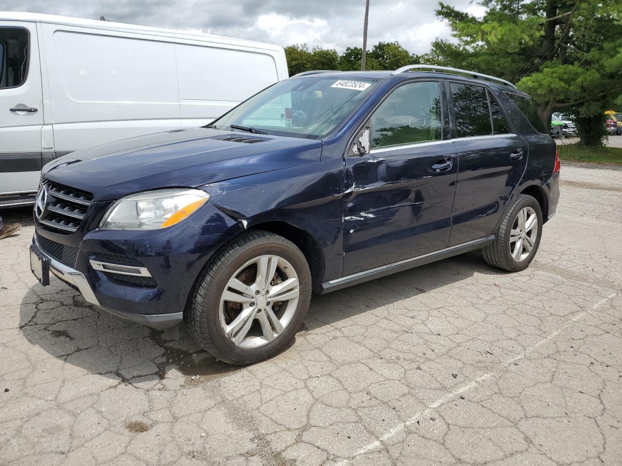 2013 Mercedes-Benz Ml 350 4Matic للبيع في Lexington، KY - Front End