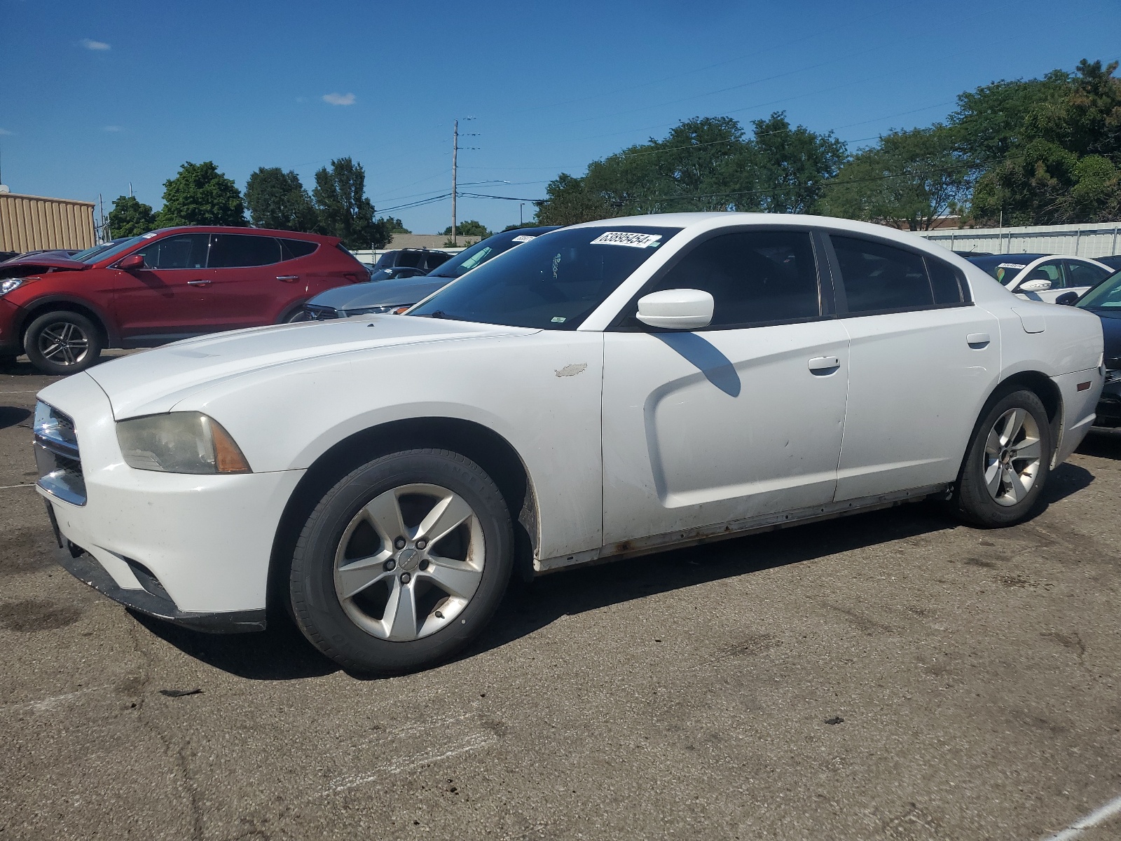 2012 Dodge Charger Se vin: 2C3CDXBG8CH187416