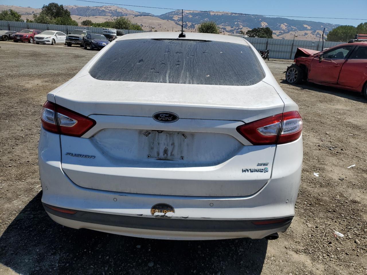 2014 Ford Fusion Se Hybrid VIN: 3FA6P0LU3ER112373 Lot: 63302874