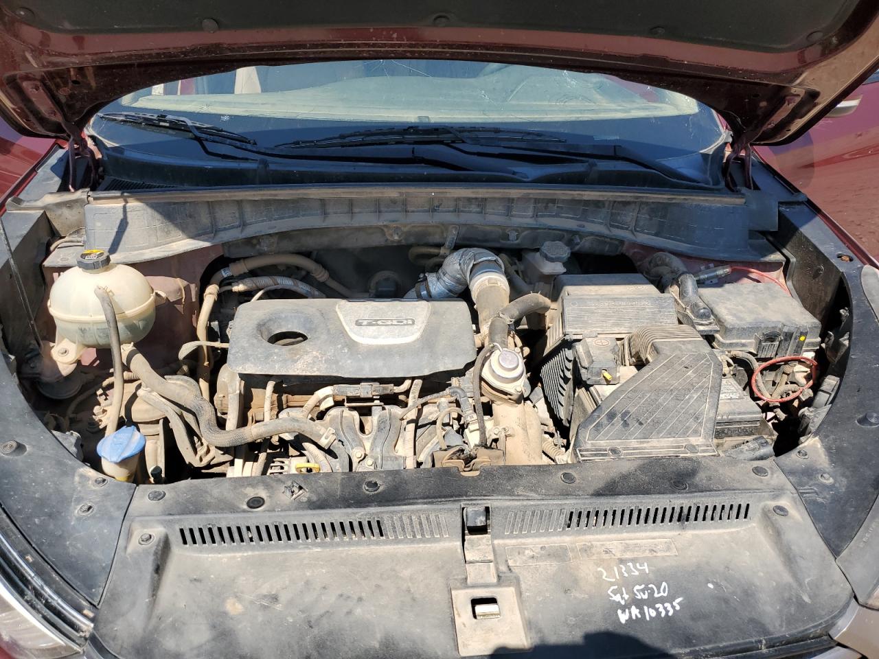 2016 Hyundai Tucson Limited VIN: KM8J33A24GU138040 Lot: 63768624