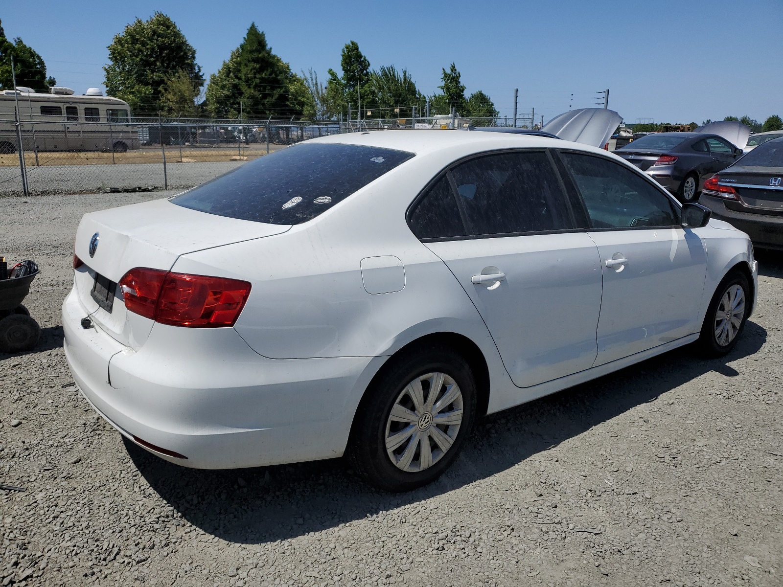 2014 Volkswagen Jetta Base vin: 3VW2K7AJ5EM384717