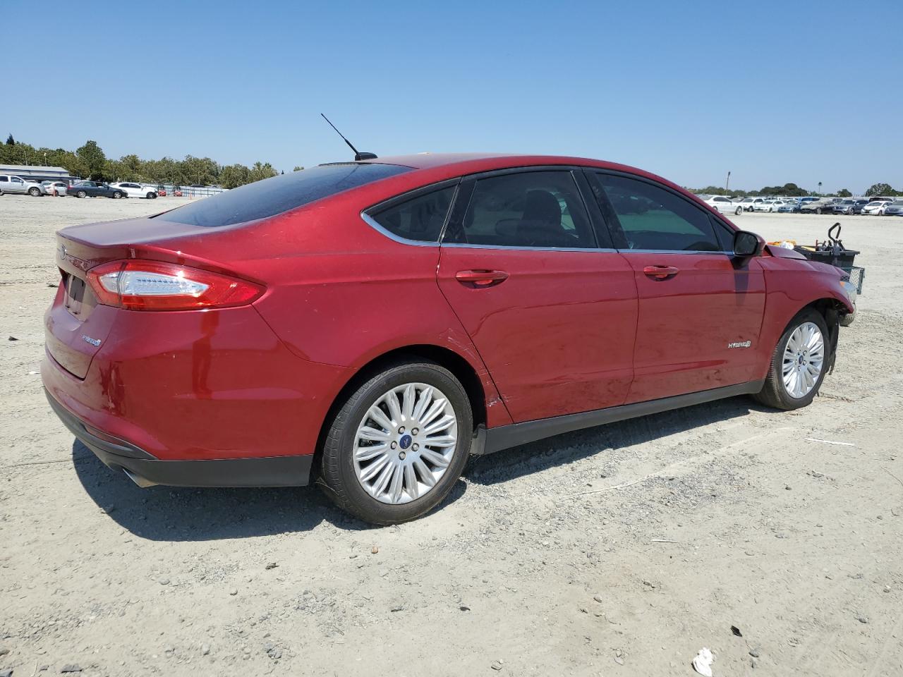 2016 Ford Fusion S Hybrid VIN: 3FA6P0UU5GR343132 Lot: 61948104