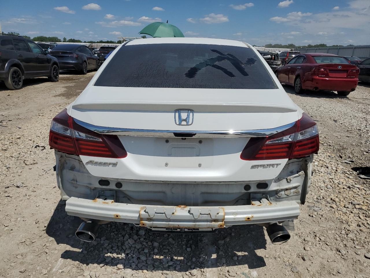 1HGCR2F66GA203121 2016 Honda Accord Sport