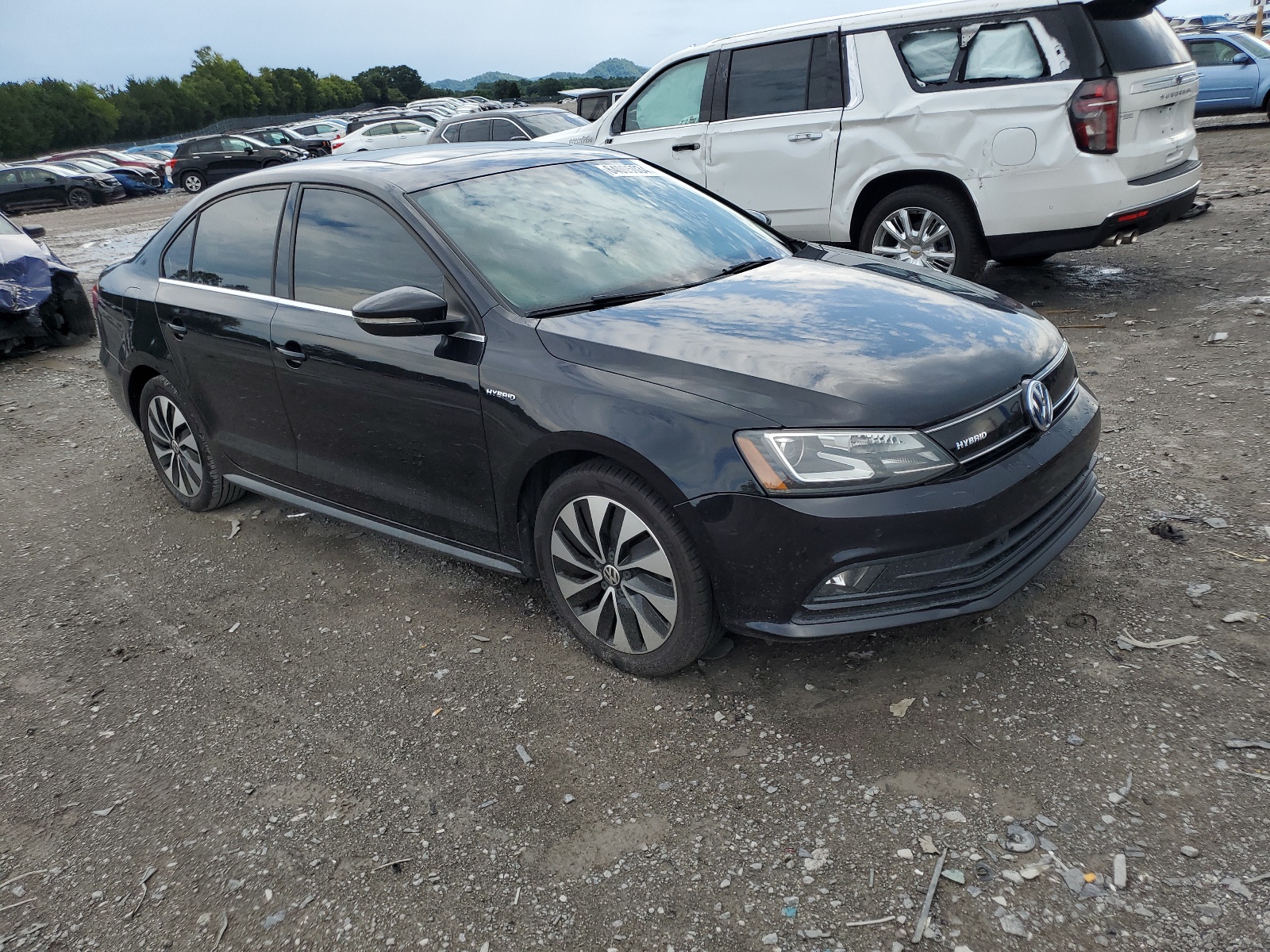 2015 Volkswagen Jetta Hybrid vin: 3VW637AJ9FM422031