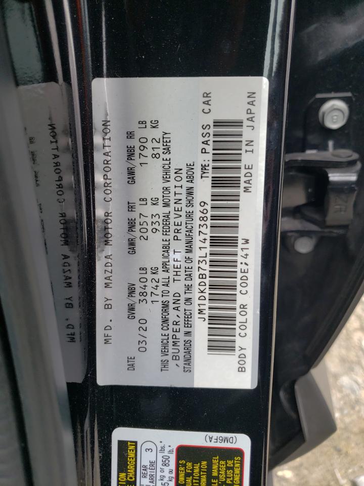 2020 Mazda Cx-3 Sport VIN: JM1DKDB73L1473869 Lot: 62976754