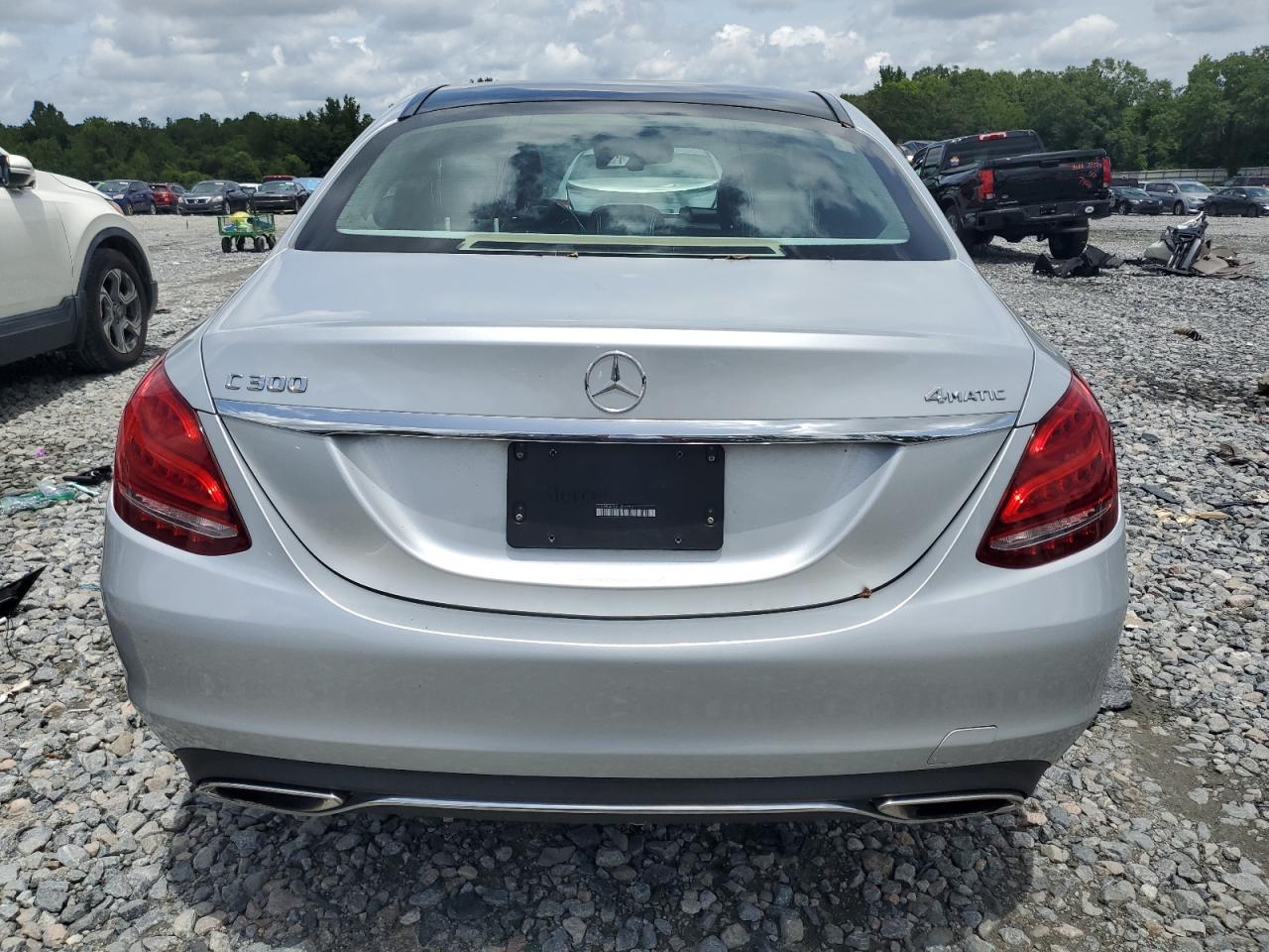 VIN 55SWF4KB2FU017521 2015 MERCEDES-BENZ C-CLASS no.6