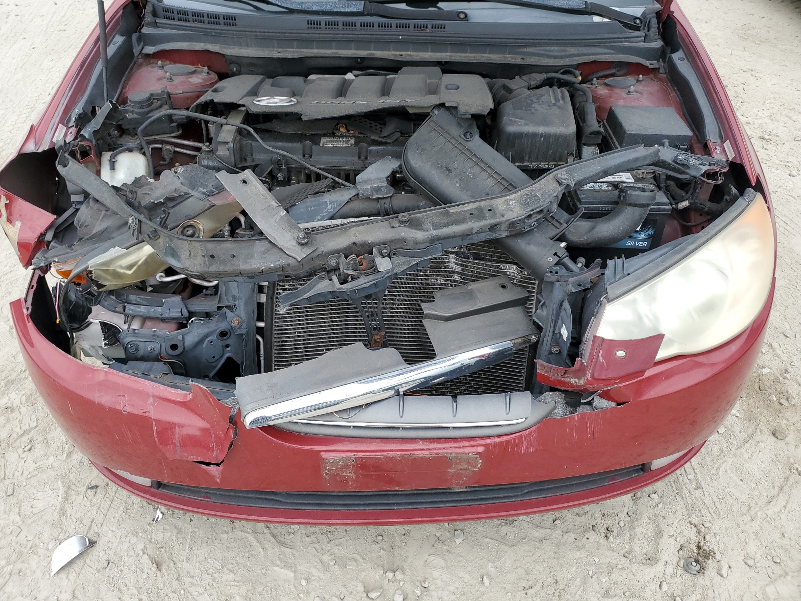 KMHDU46D37U168446 2007 Hyundai Elantra Gls