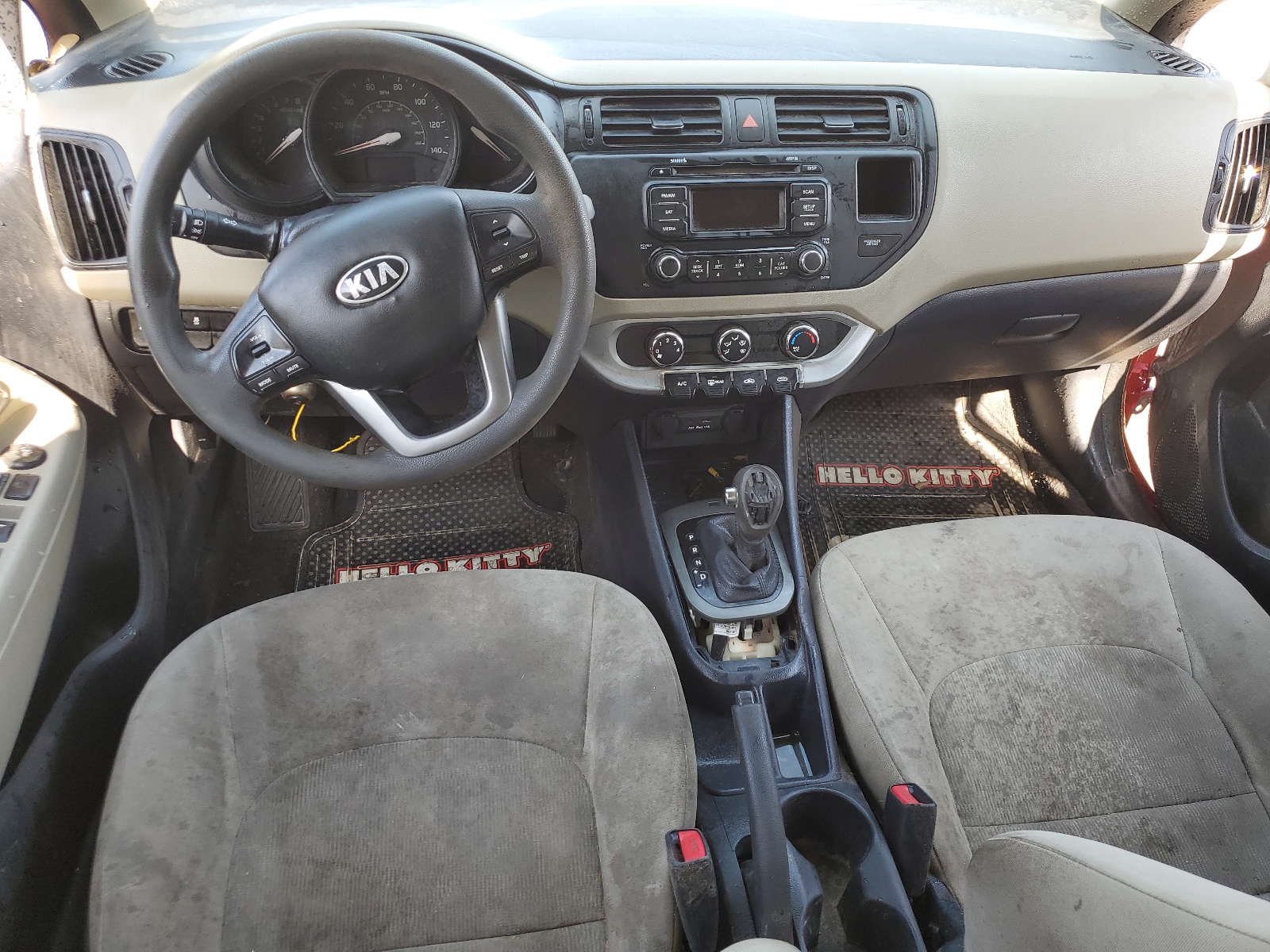 2013 Kia Rio Lx vin: KNADM4A31D6256668