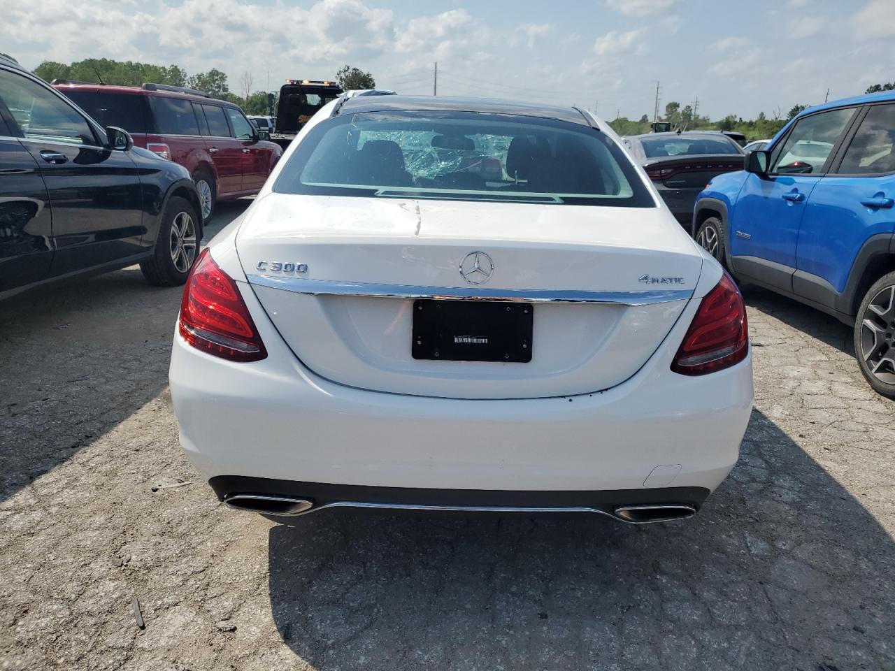 2015 Mercedes-Benz C 300 4Matic VIN: 55SWF4KB0FU053420 Lot: 65048594