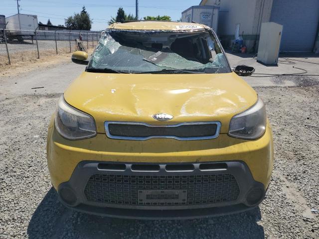  KIA SOUL 2014 Жовтий