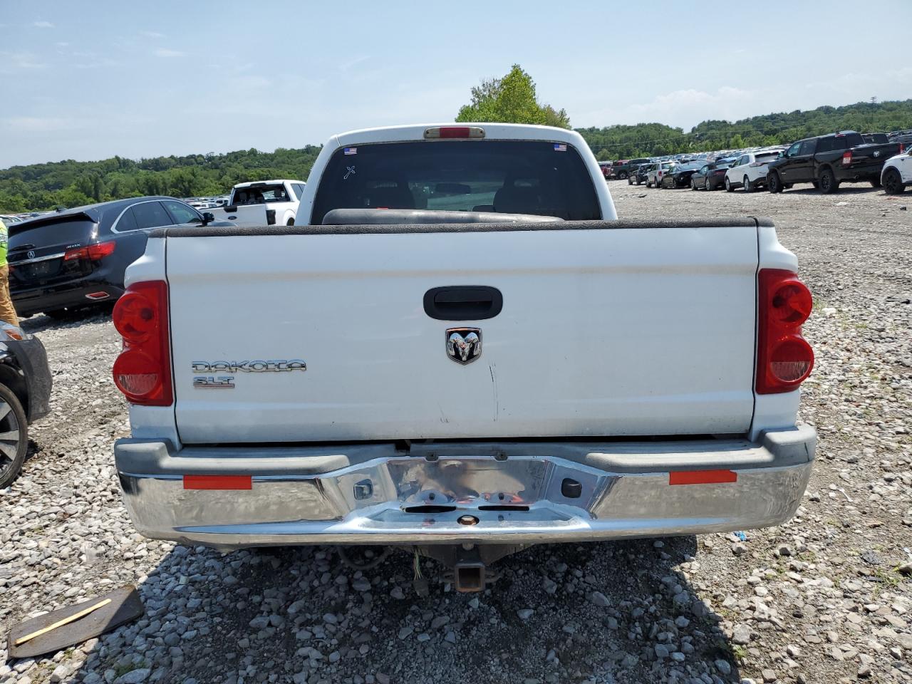 2006 Dodge Dakota Quad Slt VIN: 1D7HE48KX6S713654 Lot: 64979844