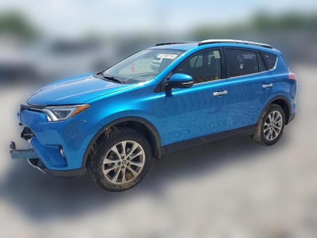  TOYOTA RAV4 2016 Синий