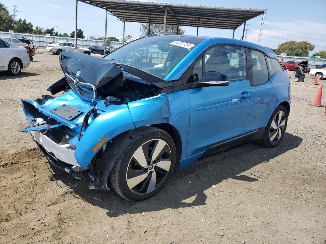2017 BMW I3 Bev VIN: WBY1Z6C31H7A39834 Lot: 64507734