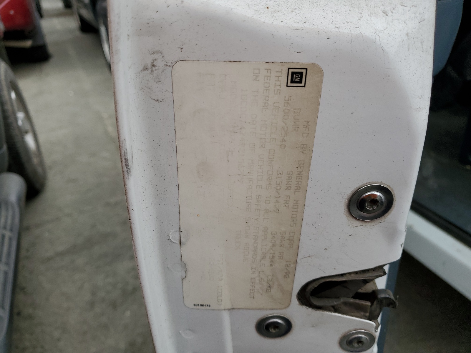 1GCDC14Z4PZ156779 1993 Chevrolet Gmt-400 C1500