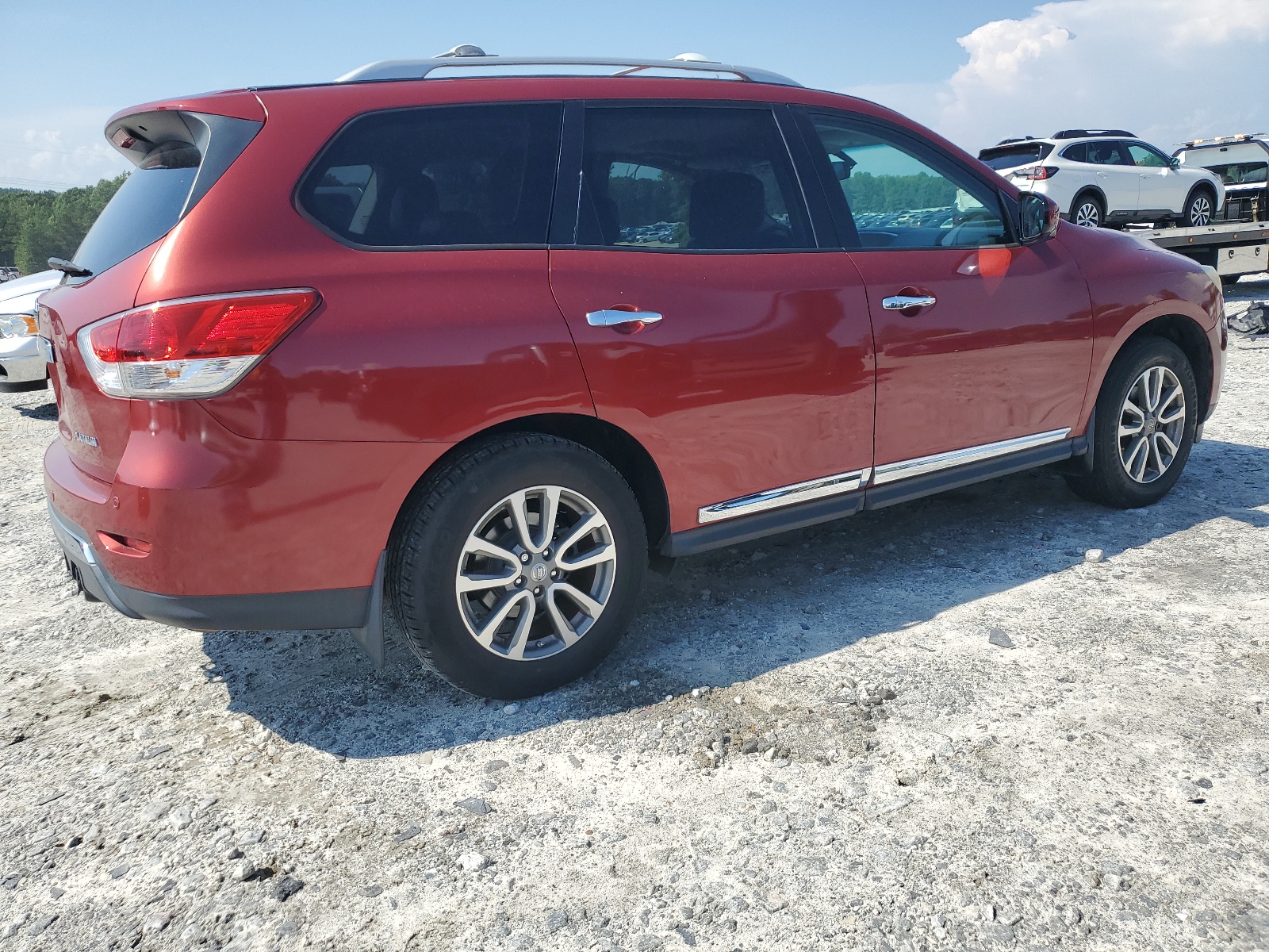 2014 Nissan Pathfinder S vin: 5N1AR2MN6EC650089