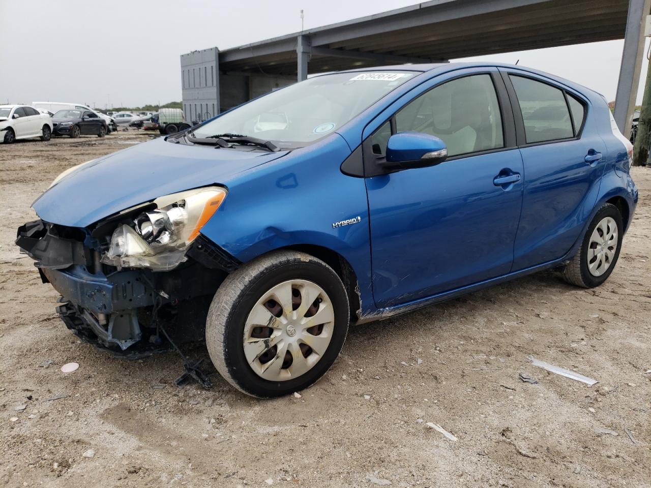 2012 Toyota Prius C VIN: JTDKDTB30C1522700 Lot: 62845614