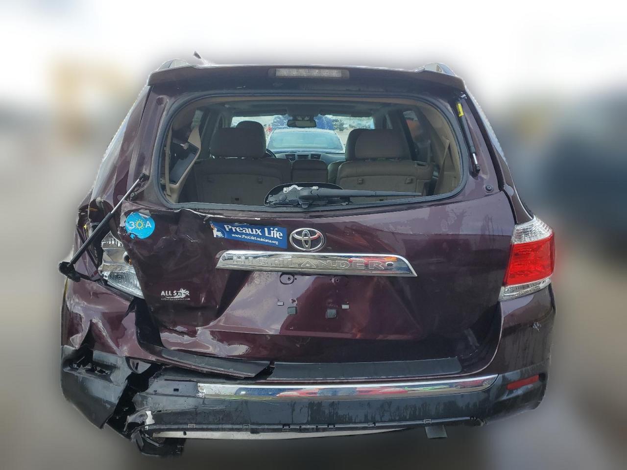 2011 Toyota Highlander Base VIN: 5TDZK3EH7BS031876 Lot: 64069984