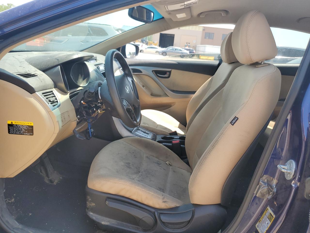 2013 Hyundai Elantra Gls VIN: 5NPDH4AE3DH454344 Lot: 62643354