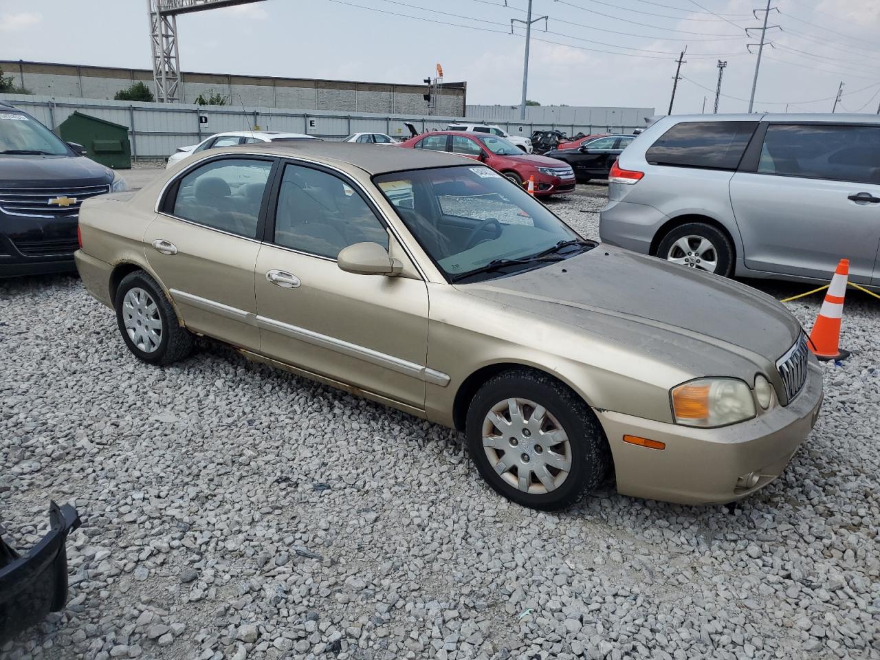 2003 Kia Optima Lx VIN: KNAGD126335219114 Lot: 64848324