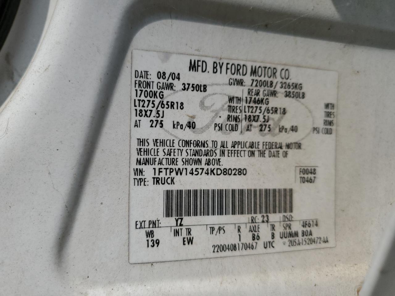 2004 Ford F-150 - Image 12