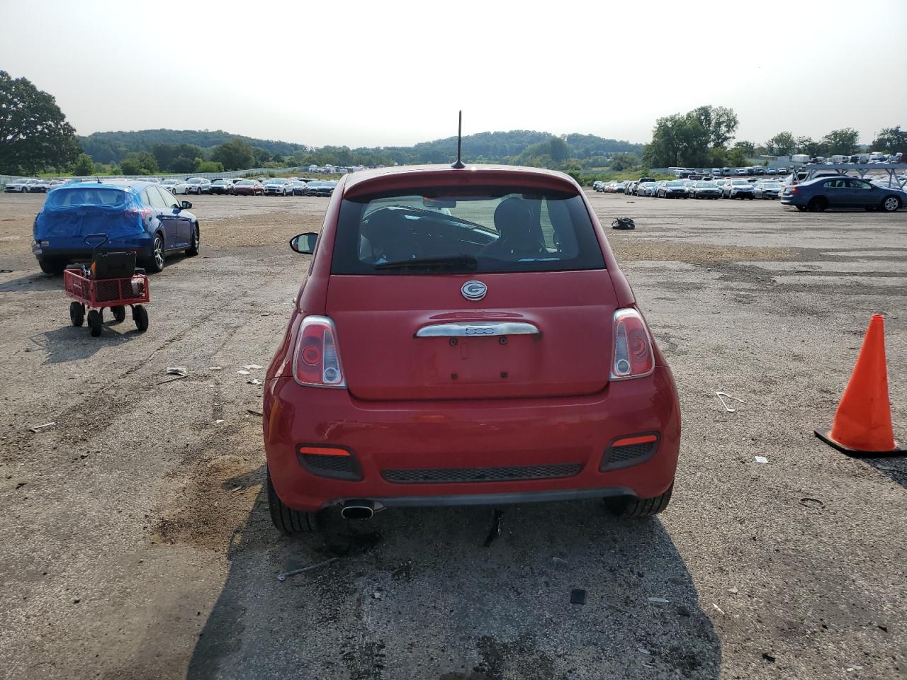 2012 Fiat 500 Sport VIN: 3C3CFFBR9CT112396 Lot: 63661664