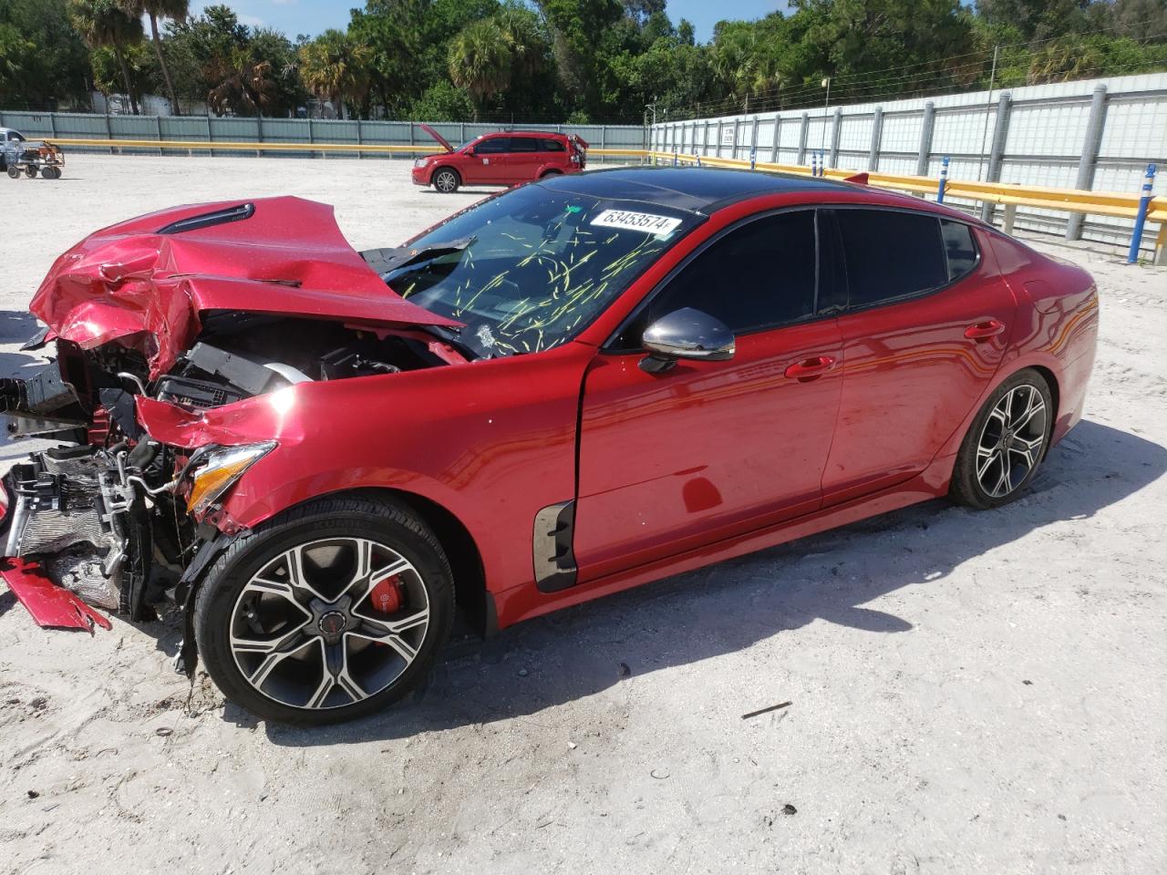 2018 Kia Stinger Gt2 VIN: KNAE55LC1J6018819 Lot: 63453574
