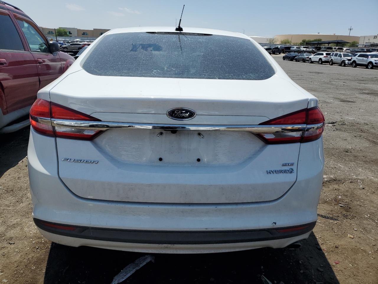 2017 Ford Fusion Se Hybrid VIN: 3FA6P0LU0HR323728 Lot: 65091024